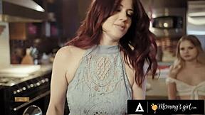 imagine naughty milf fingering coco lovelock deep while stepsis watches horny