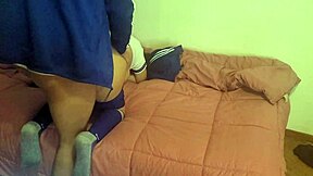 I brought my 18yo latina schoolgirl friend home for math but fucked her tight pussy instead