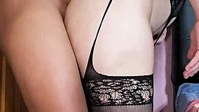 Screaming sexy girl in lingerie gets roughly fucked by stepbrother!