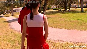 Petite Cheerleader Anastasia Rose Takes Monster BBC in Theshimmyshow Episode 27