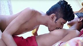 indian bengali couple's honeymoon NIGHT first time. passionate MISSIONARY to DOGGYSTYLE with creampie finish