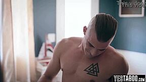 boyfriend's stepdad, your huge cock is ruining my pregnant pussy!