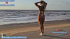 Hey, wanna massage this hot bikini latina milf?