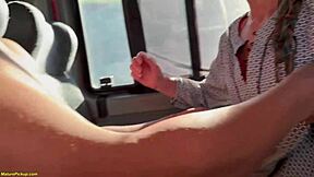 skinny old granny snatched for brutal bus anal pounding 😱🍑💦