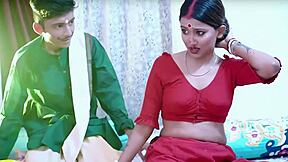 indian bengali couple's honeymoon NIGHT first time. passionate MISSIONARY to DOGGYSTYLE with creampie finish