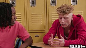 naughty petite teen's big ass bent over for teacher's monster cock gangbang