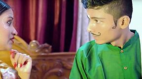 indian bengali couple's honeymoon NIGHT first time. passionate MISSIONARY to DOGGYSTYLE with creampie finish