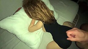 Skinny teen's perfect ass pov anal doggystyle!