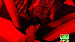 Hey cosplayer mexicana, black spider woman costume gets fucked hard first time