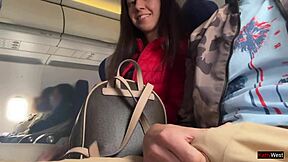 dare you to jerk off publicly on crowded plane flashing dick?
