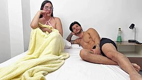 Hot Stepsister Rides Stepbro's Big Dick Like a Slut Cowgirl POV