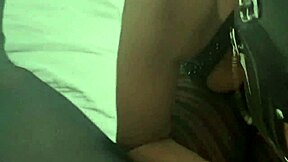 milf gags on monster cock deepthroat in pantyhose heels and latex choking fetish