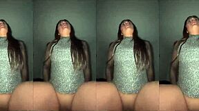 hot latina mama slurps cock rides rough then rubs pussy on top pov