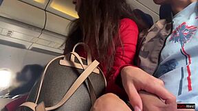 dare you to jerk off publicly on crowded plane flashing dick?