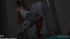 Russian Teen Altera Pars' Hard Anal Workout: Gaping Ass from Mr. Anderson's Monster Cock