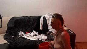 german milf prostitute sandra rims ass then takes deepthroat facefuck