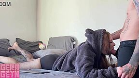 stepsis, pause the game... suck my huge dick in that fluffy sweater?