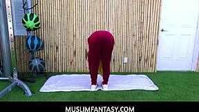 Ever wonder if your fitness trainer pounds that exotic arab teen pussy?