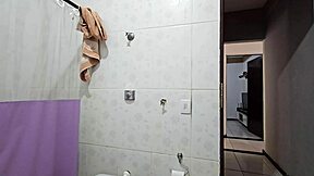 Stepdaughter Cums Hard Seeing Stepdad Shower – What Now Daddy?