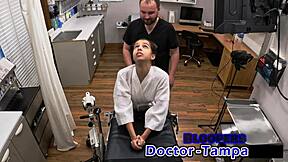 Dr Tampa corporate slave Aria Nicole backstage