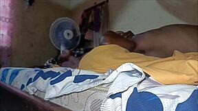 young african babe's huge tits and ass get filled deep