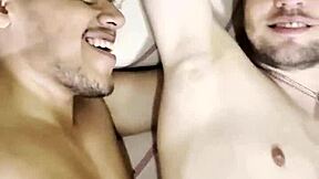 colombian muscle hunk with giant cock pounds blonde bodybuilder