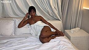 Have you seen gorgeous ebony teen Brittany Taylor double penetrated with a massive toy?