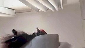 preview: milf bound to chair takes deepthroat DOGGY & PUSSY pound 😈 42 mins rough!