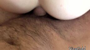 fucking ex-girlfriend's tight ass bent over then creampie her pussy pov