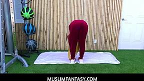 Ever wonder if your fitness trainer pounds that exotic arab teen pussy?