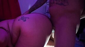 chubby brazilian bbw's fiery pussy quenched by roommate's huge cock homemade pounding