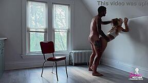 Date night adrenaline fuck: squirting skinny wife moans through doggystyle creampie