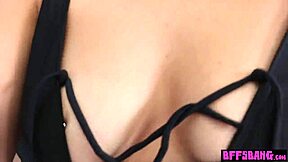 Beach biker teens invite stranger for wild foursome fuck!!