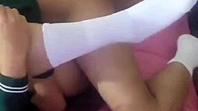 two young latinas record homemade pov cowgirl and doggystyle fucking that leaks online