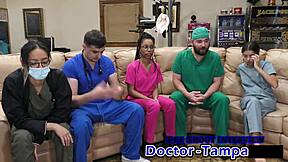 Dr Tampa corporate slave Aria Nicole backstage