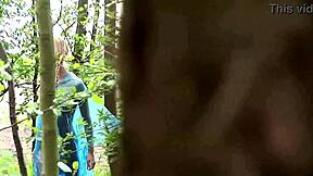 two big cocks find lost blonde teen sluts in forest?