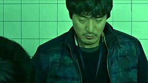 Police busts sexy Korean prostitute Kim Seo Young in shop doggystyle?