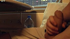 train acquaintance turns into steamy passionate sex session