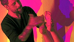 malvada favorita brunette bound for foot fetish choking deepthroat and rough sex