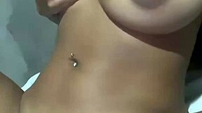 brazilian wife teases pussy solo while hubby's gone pov