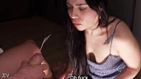 Wild Indian Student's Pussy Screams Under Rough Monster Cock Slaps and Cumshots