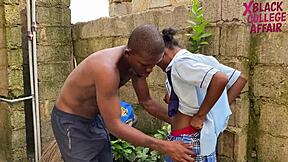 ever seen a neighbor fuck a wet schoolgirl pussy outdoors before getting caught?