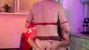 stepmom yanks stepson into kitchen for hot anal rimming fun 🔥🍑