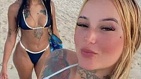 After Beach Shower in Copacabana My Friend and I Fuck in the Shower