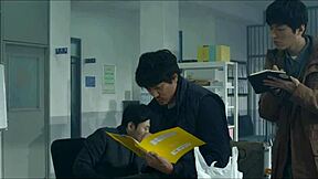 Police busts sexy Korean prostitute Kim Seo Young in shop doggystyle?