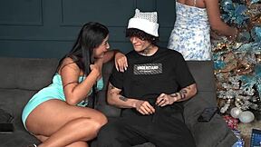 boyfriend's mom-in-law gets best christmas dick cuckold gf