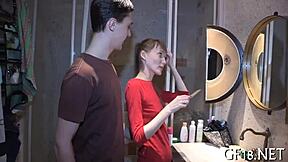 Ex-Girlfriend's Wild Hardcore Fuck with Old Friend for Cuckold Revenge POV