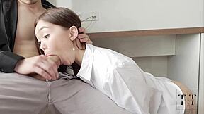 we ditched uni classes cuz her tight pussy needed my cock too bad in 4k