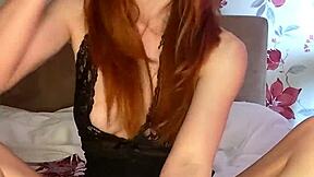 Filthy redhead milf dirty talks through footjob and anal dildo fuck compilation
