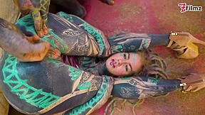 sexy goth dreads teen rides cock ass to mouth sloppy!